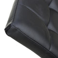 Buy Jenner Leather Effect Black Gold Dining Chair for kitchen seating
