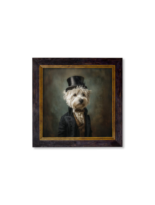 Buy Lord Westly Whitetail Gentleman Westie Oxford Square Frame UK
