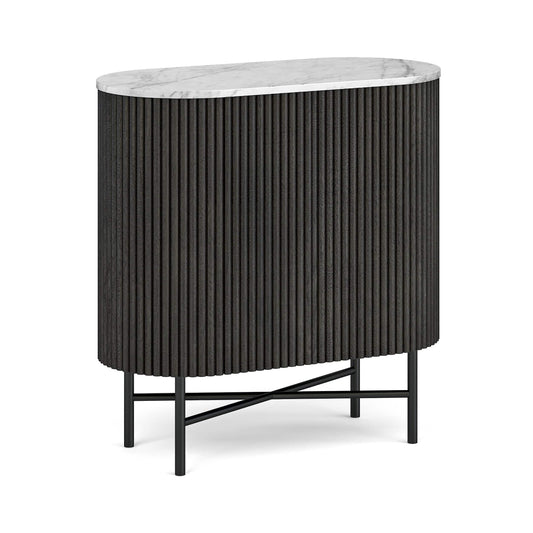 Buy Lucas Luxury Stone Top Mini Sideboard for Narrow Hallway Storage