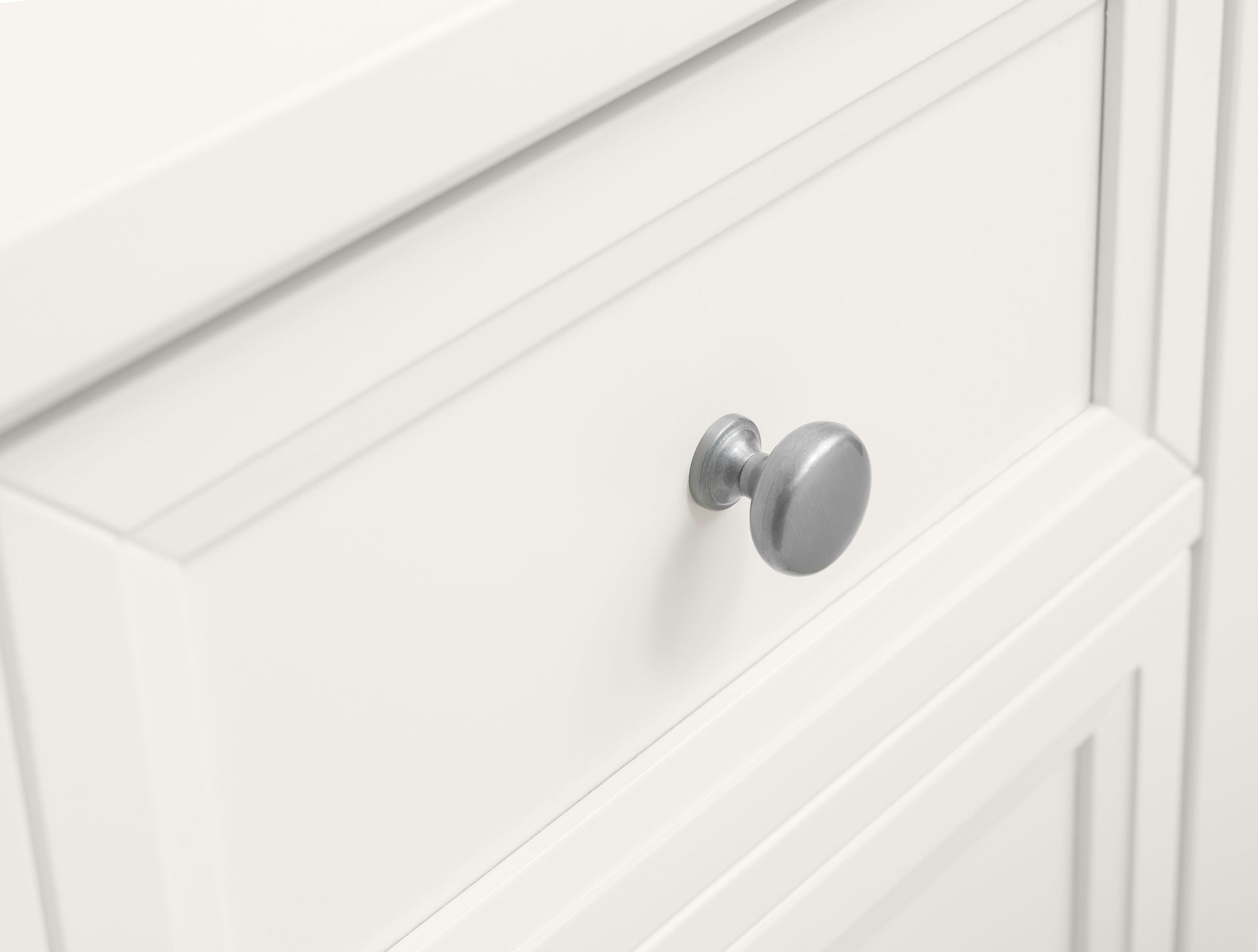 Buy Maine 3 Drawer Surf White Bedside Table - Blythe Living