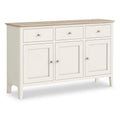 Buy Marlow White 3-Door Large Sideboard for Modern Dining Room Storage