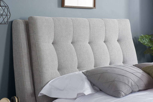 Buy Mayfair Bed 4 Drawer Grey Luxury Storage Bed – Blythe Living