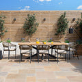 Buy Maze Bali Rope Weave 8 Seat Oval Dining Set online UK