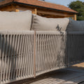 Buy Maze Havana Rope Weave Corner Sofa Set Armchair for modern outdoor comfort
