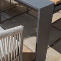 Buy Maze Jakarta Teak Extending 6-10 Seat Dining Set with 10 Maldives Rope Chairs by Blythe Living