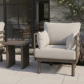 Buy Maze Metro Aluminium Garden Lounge Set Café Almond online UK
