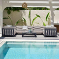 Buy Maze Outdoor Fabric Ibiza U Shape Sofa Set