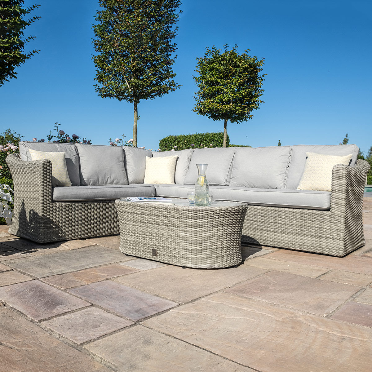 Buy Maze Oxford Large Rattan Corner Sofa Set