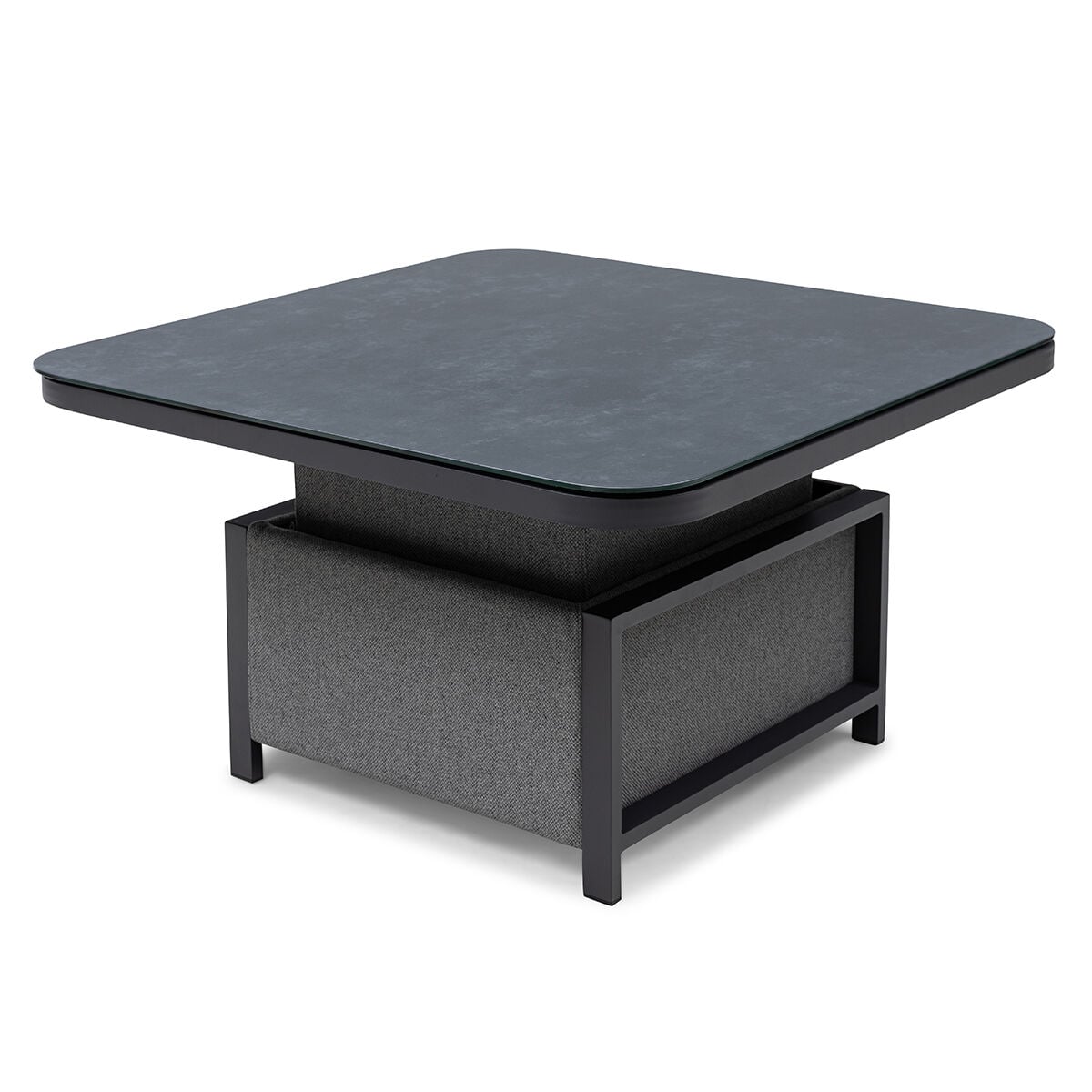Buy Maze Pulse Deluxe Corner Dining Set Zinc Grey elegant outdoor dining