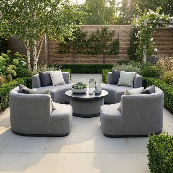 Buy Maze Snug Lifestyle Suite Zinc Grey for modern outdoor comfort
