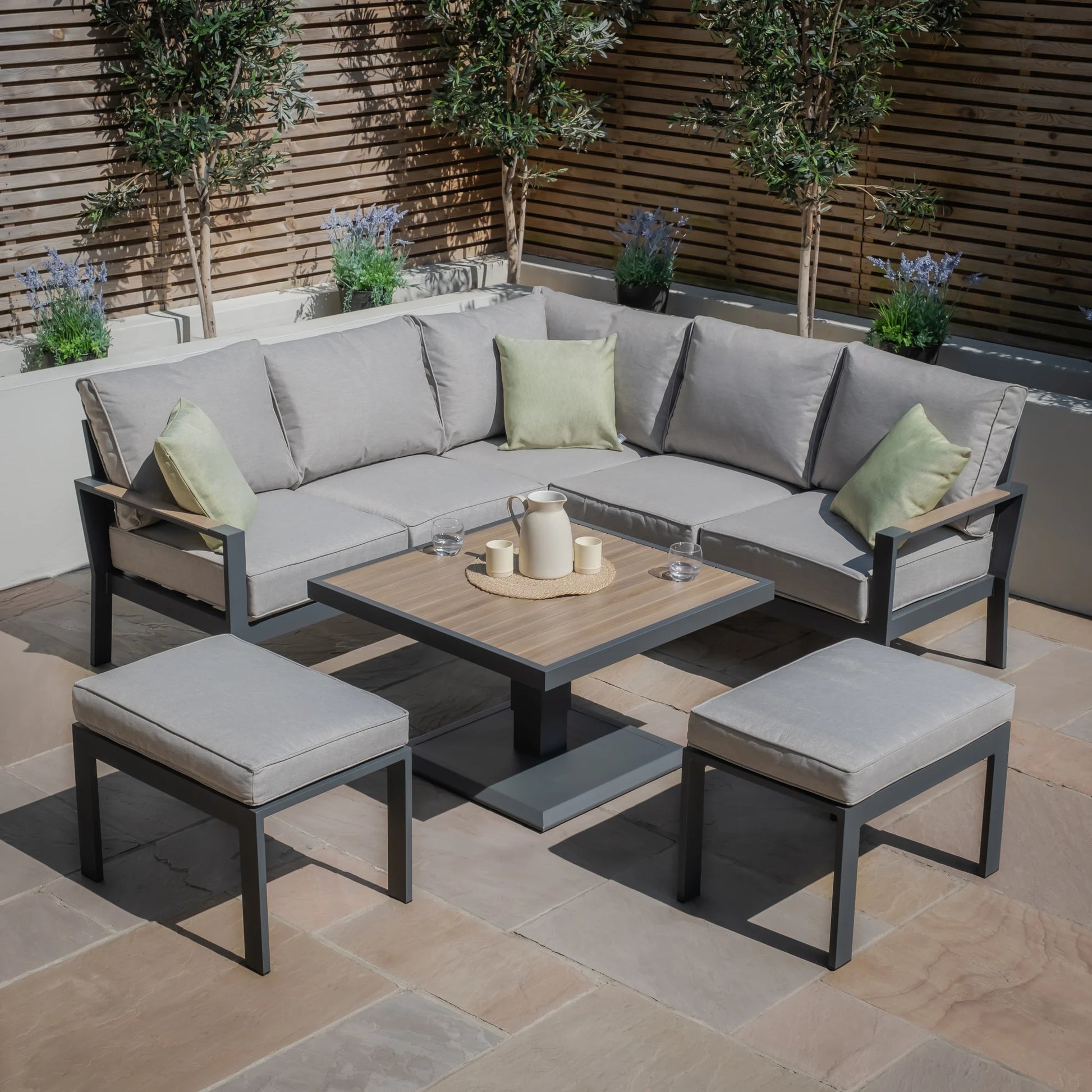 Buy Maze Vancouver Small Corner Dining Set online UK