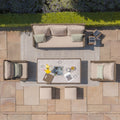 Buy Maze Winchester sofa rattan dining set ice bucket rising table UK