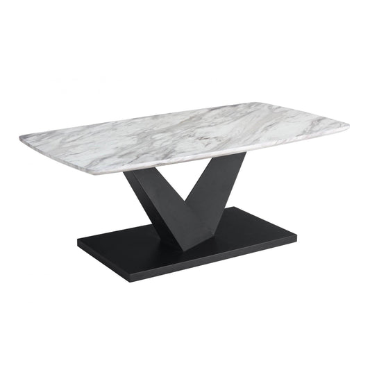 Buy Milo Marble Effect Coffee Table Online - Blythe Living