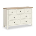 Buy Modern Country 3 over 4 Chest of Drawers Coconut White UK
