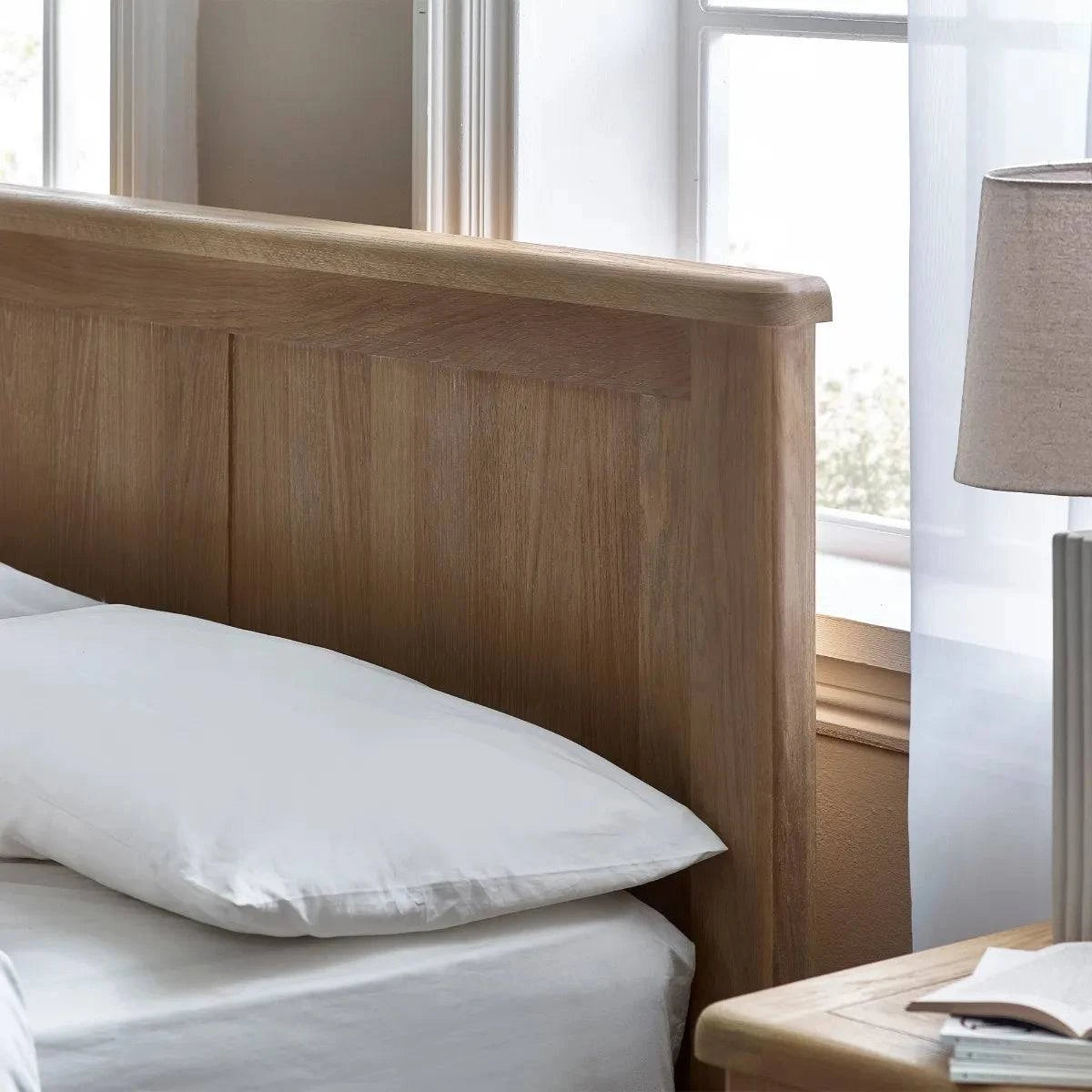 Buy Online Memphis Limed Oak Bed