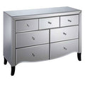 Buy Palermo 3 Over 4 Chest mirrored bedroom furniture UK
