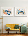 Buy Pastel Shoreline Lobster and Crab Cream Hurstwood Frame UK
