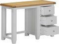 Buy Pebble Grey/Oak Windsor Dressing Table with Three Drawers