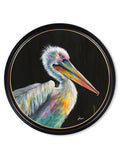 Buy Pelican Print Pierre by Amy Ansell with Oxford Round frame