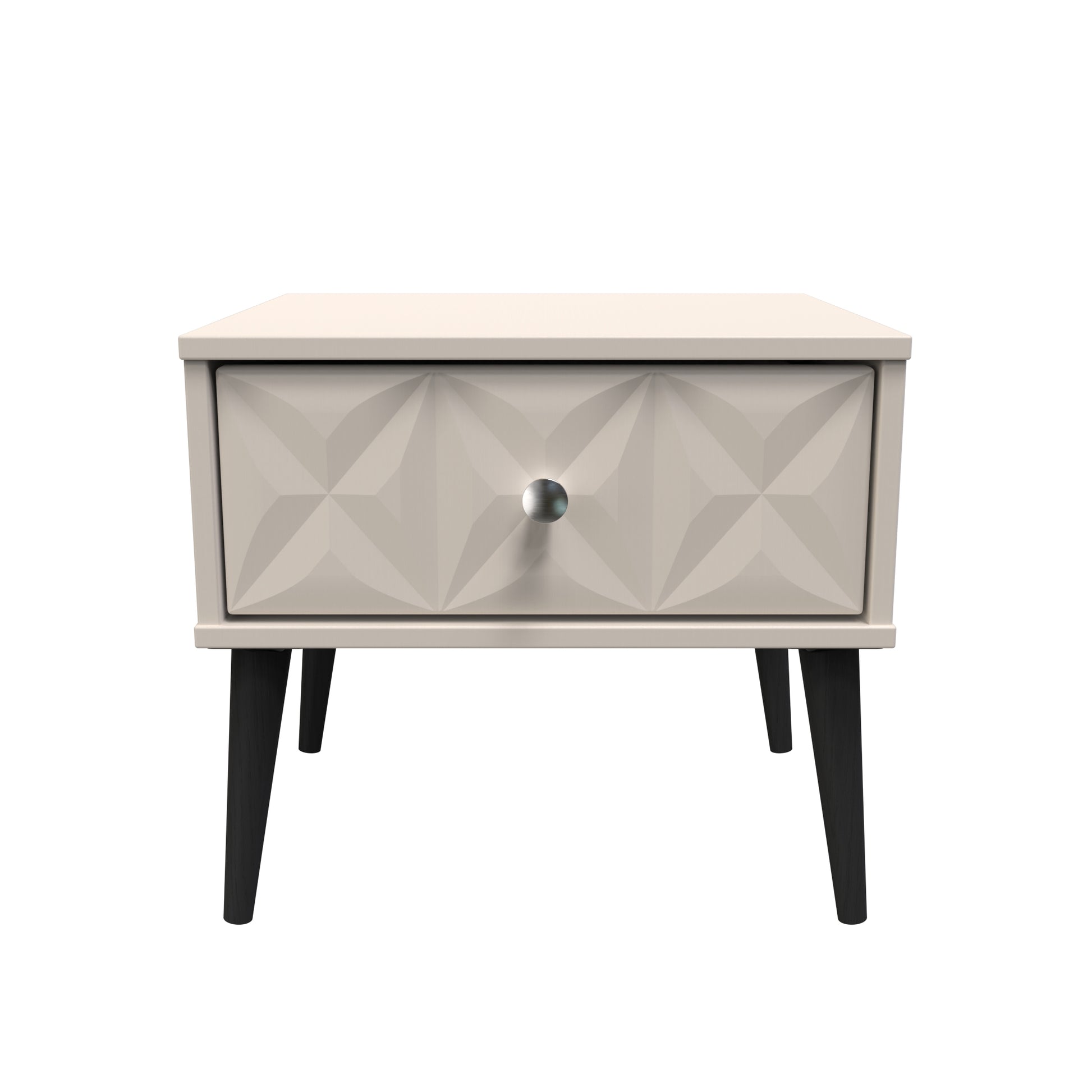 Buy Pixel 1 Drawer Bedside Cabinet with Legs in Kashmir Matt Colour