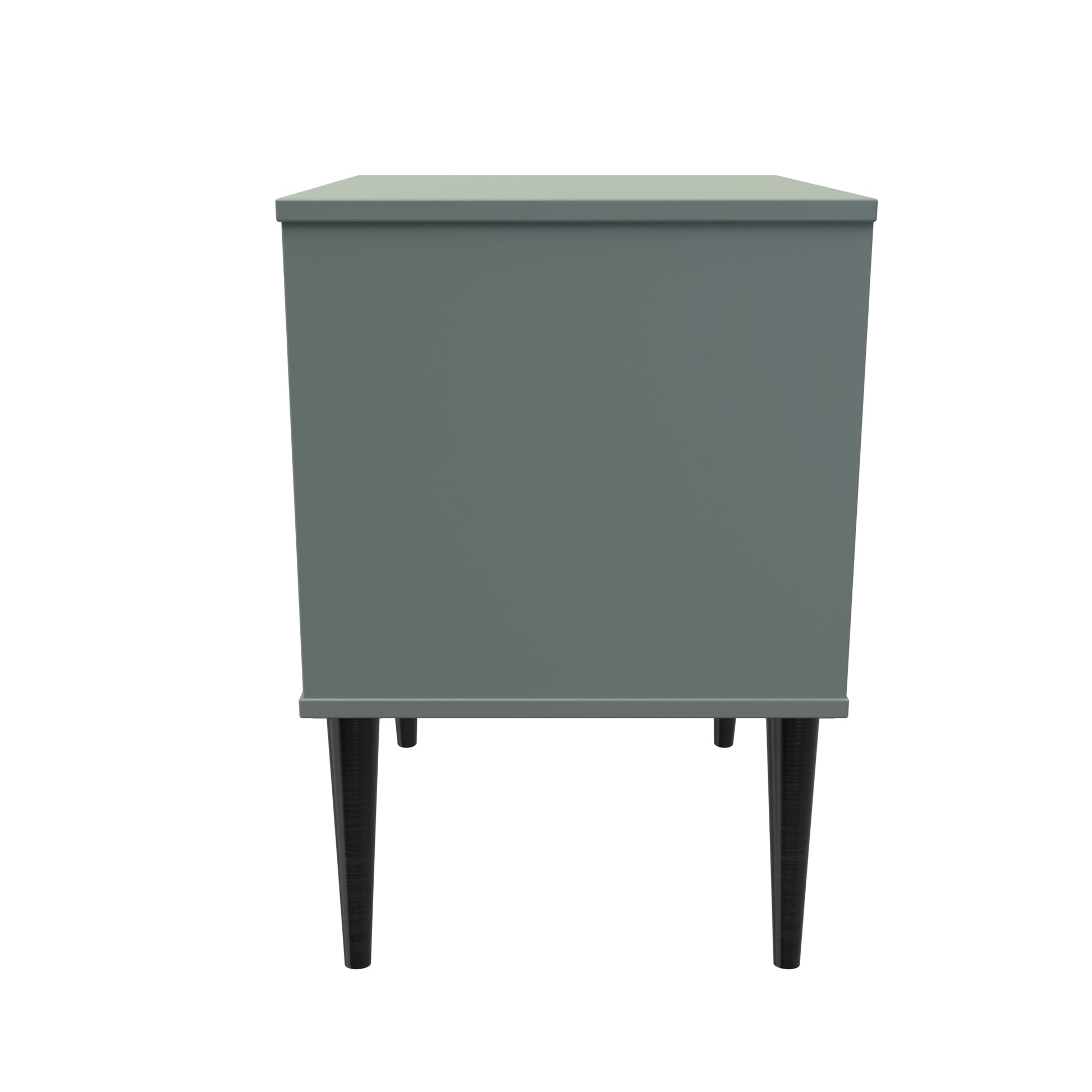 Buy Pixel 2 Drawer Bedside Cabinet in Reed Green 