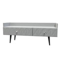 Buy Pixel 2 Drawer Coffee Table in Shadow Matt