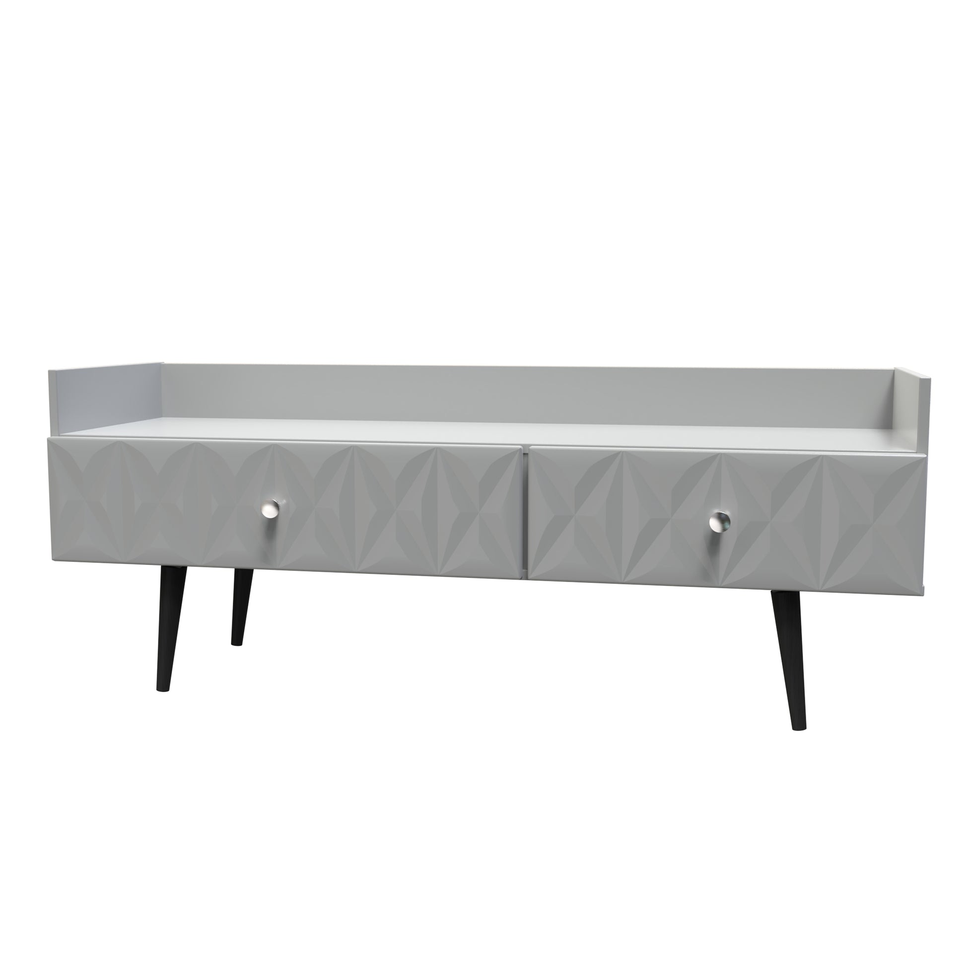 Buy Pixel 2 Drawer Coffee Table in Shadow Matt
