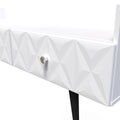 Buy Pixel 2 Drawer Coffee Table in White Matt