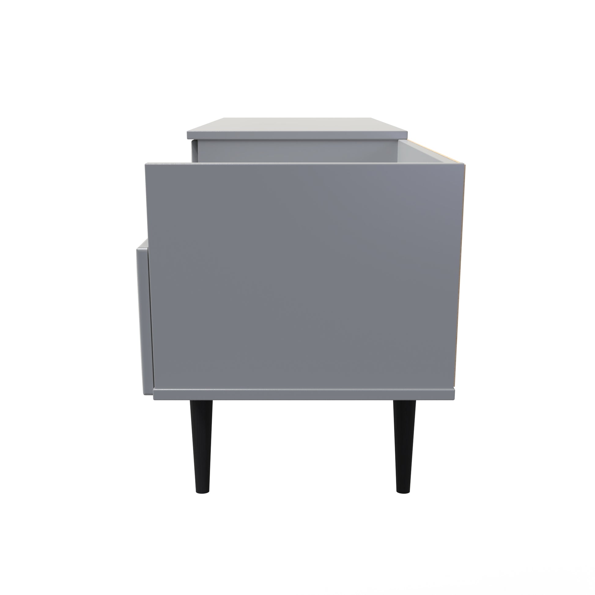 Buy Pixel 2 Drawer TV Console Unit in Shadow Matt Colour