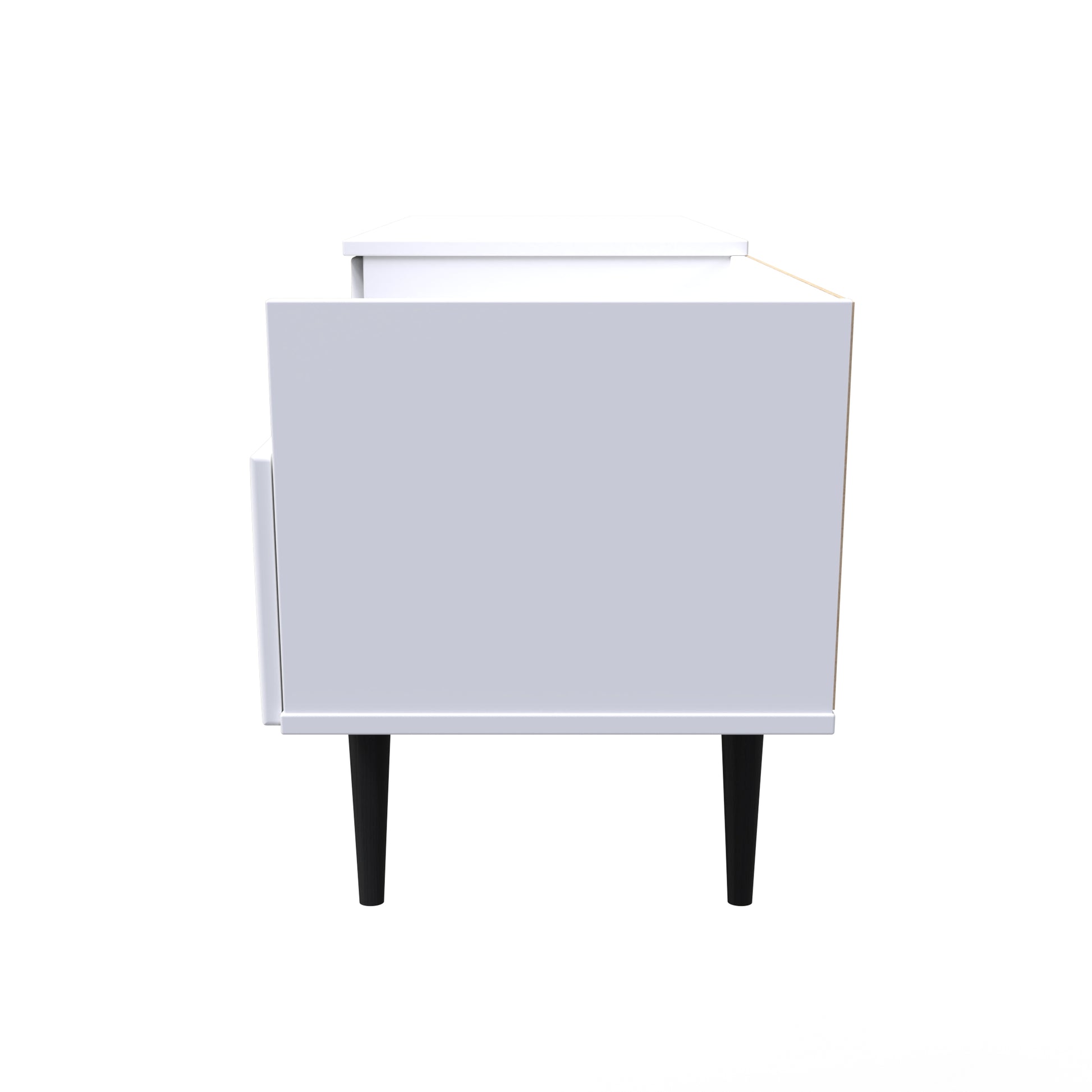 Buy Pixel 2 Drawer TV Console Unit in White Matt Colour