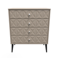 Buy Pixel 4 Drawer Chest in Mushroom Matt Colour