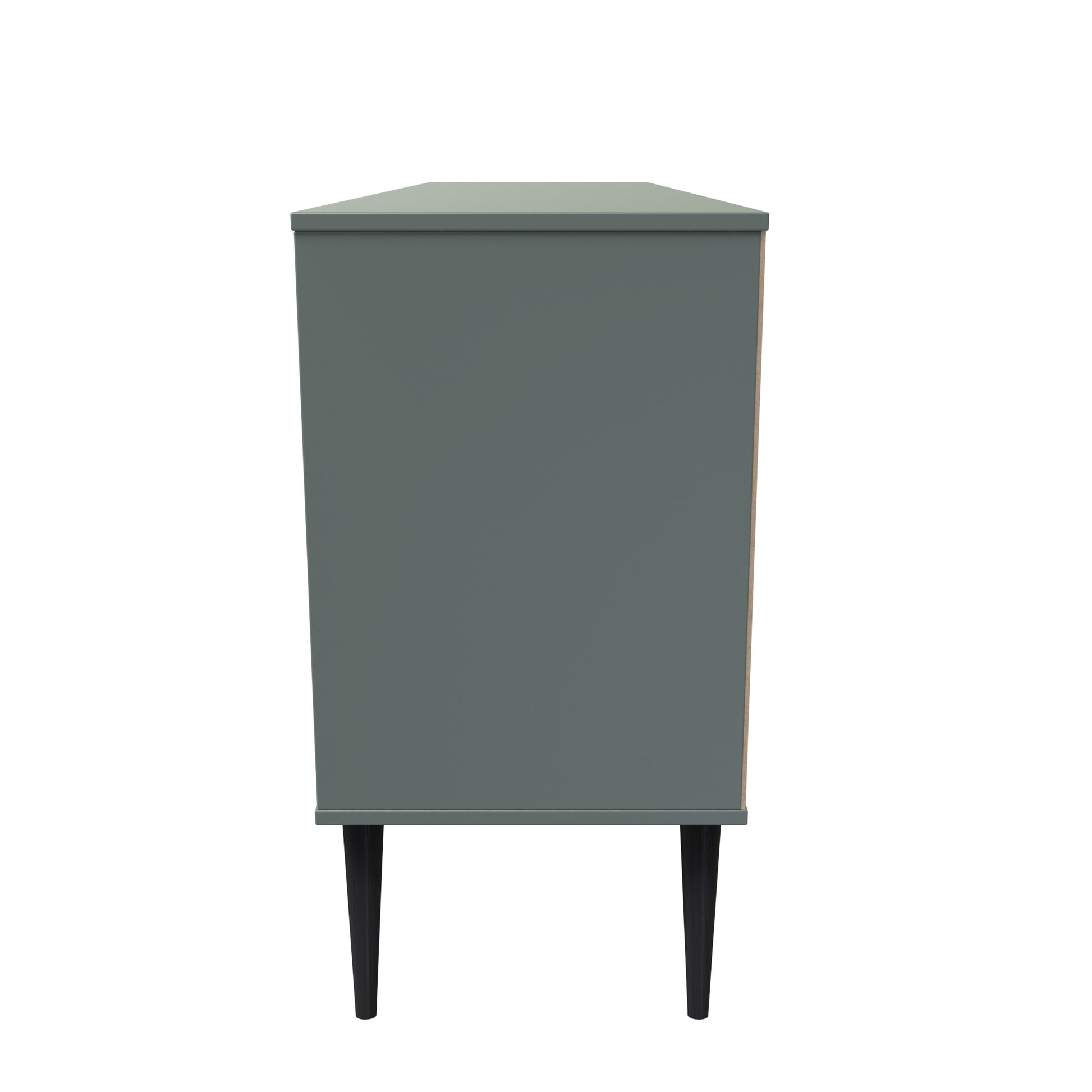 Buy Pixel 6 Drawer TV Console Unit in Reed Green Colour