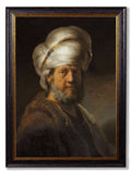 Buy Rembrandt Oriental Gentlemen archival framed wall art online UK
