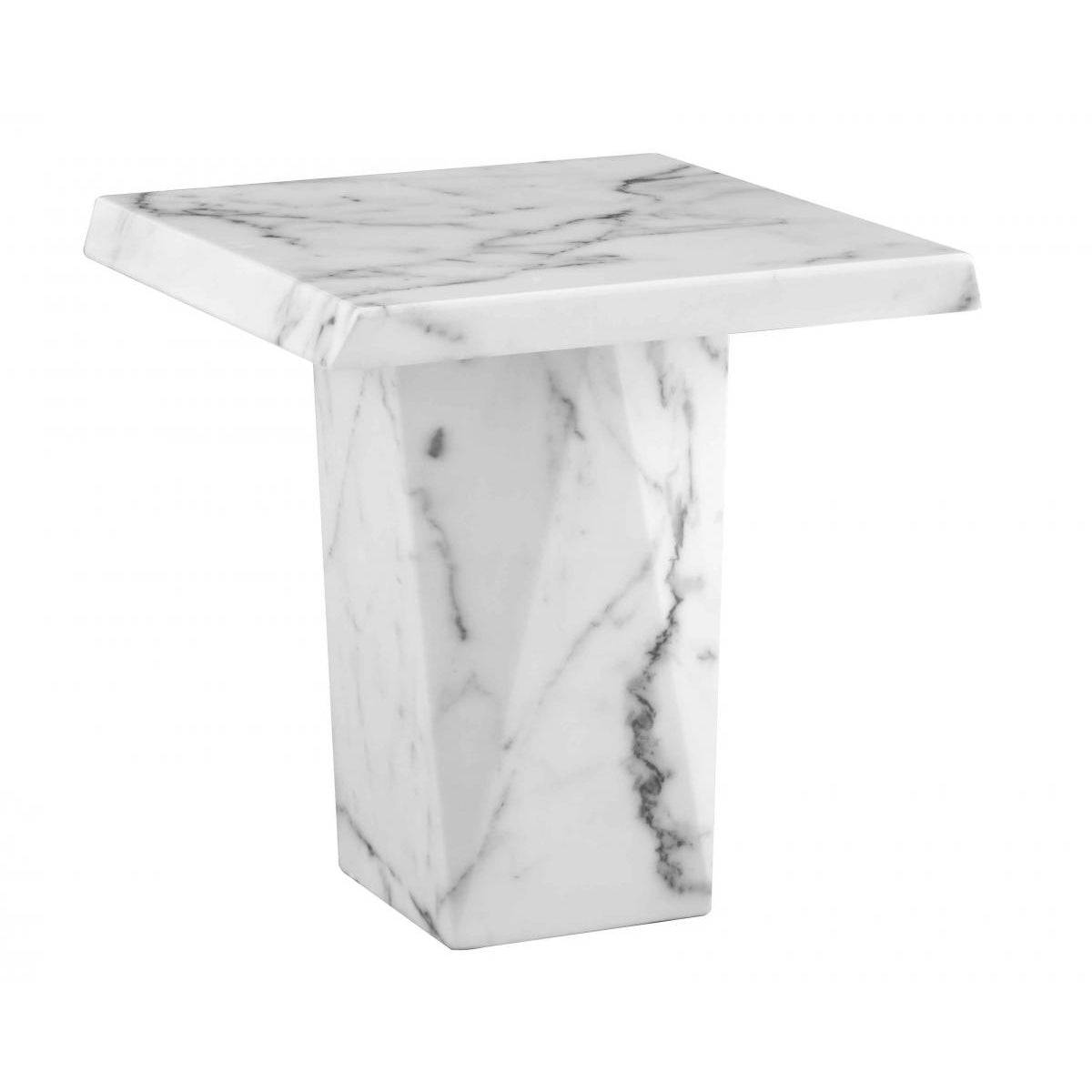Buy Rhine Marble Lamp Table Online - Blythe Living