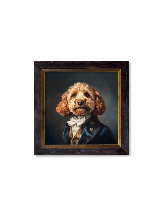 Buy Sir Barkington Gentleman Cockapoo Oxford Square Frame UK
