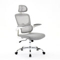 Buy Supreme Mesh Grey White Office Chair online UK