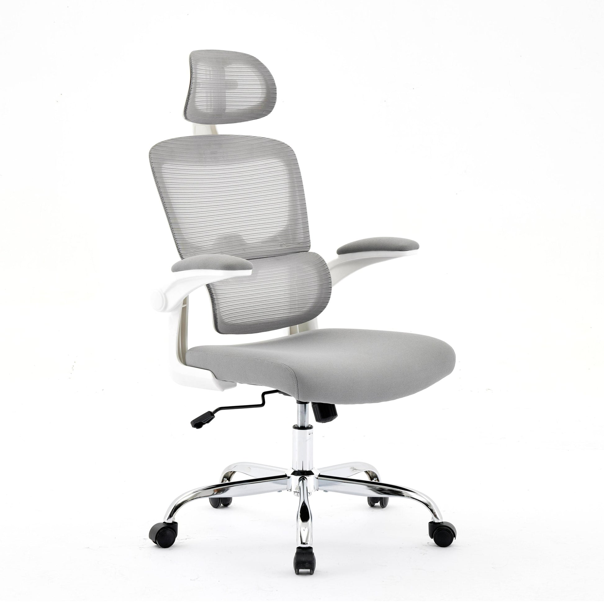 Buy Supreme Mesh Grey White Office Chair online UK