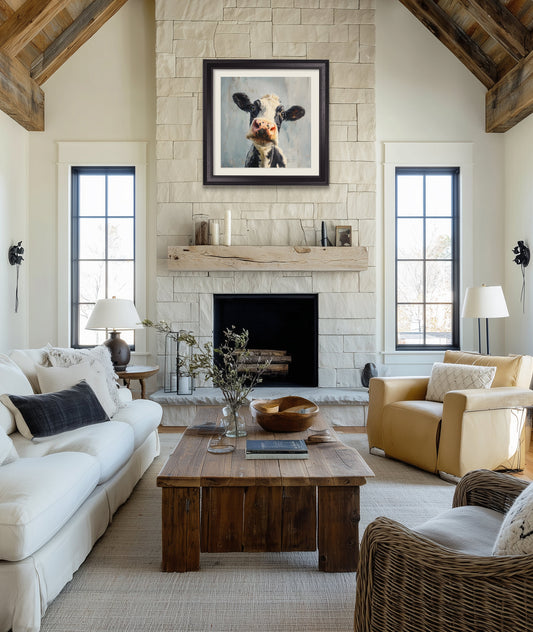 Buy The Curious Cow Black Hurstwood Square Frame online UK
