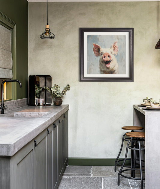 Buy The Giggly Pig Black Hurstwood Square Frame online UK
