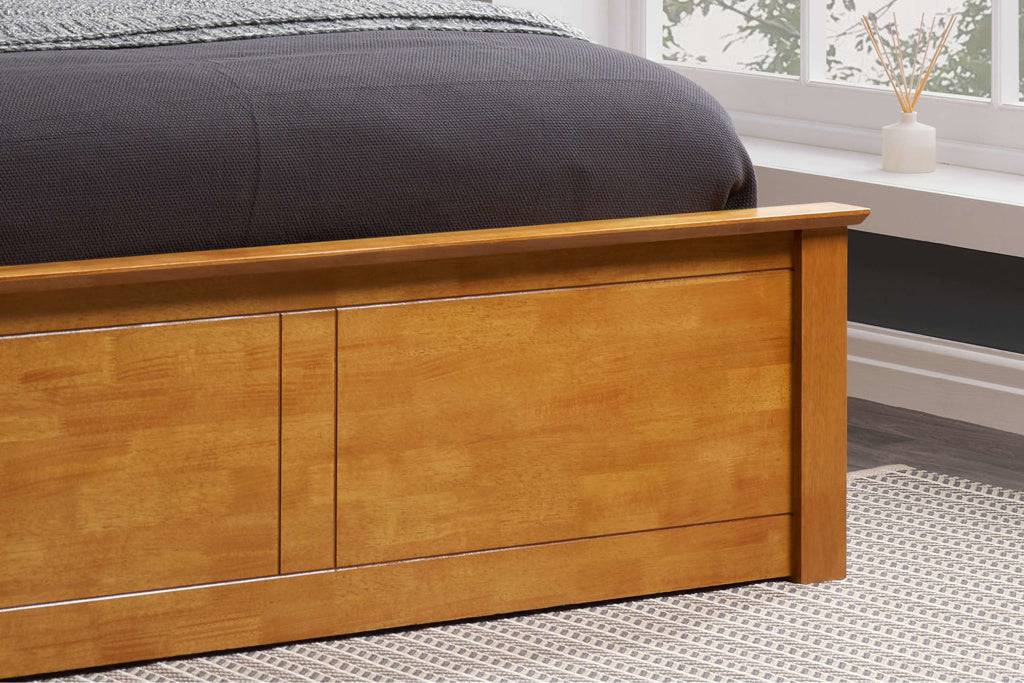 Buy Top Quality Phoenix Ottoman Bed Oak