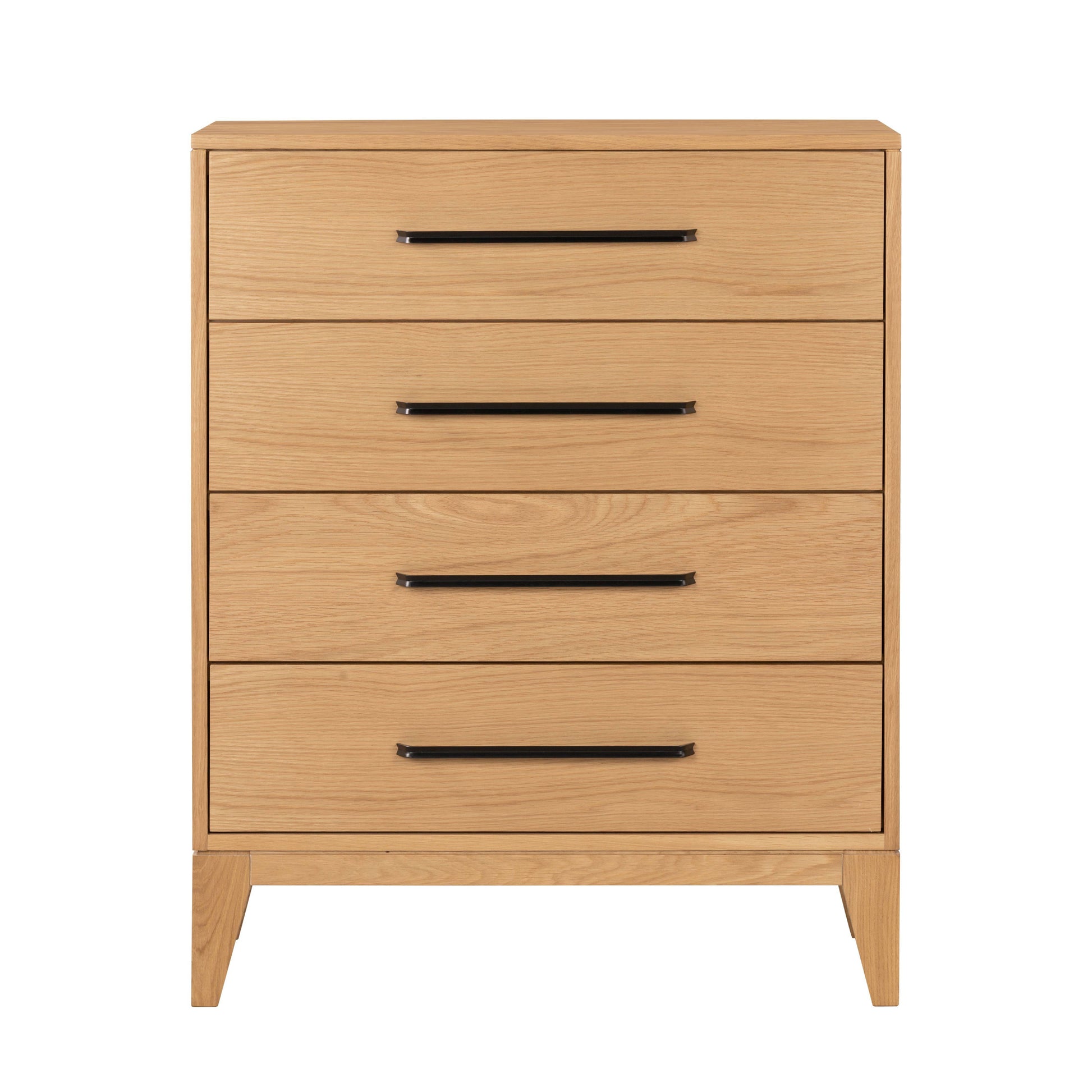 Buy Viento Oak 4 Drawer Chest online UK free delivery
