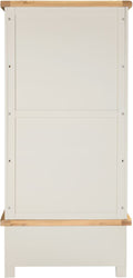 Buy Windsor Ivory/Oak Wardrobe for organised bedroom storage