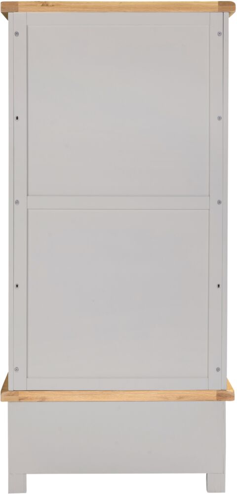 Buy Windsor Pebble Grey/Oak Wardrobe for organised bedroom storage