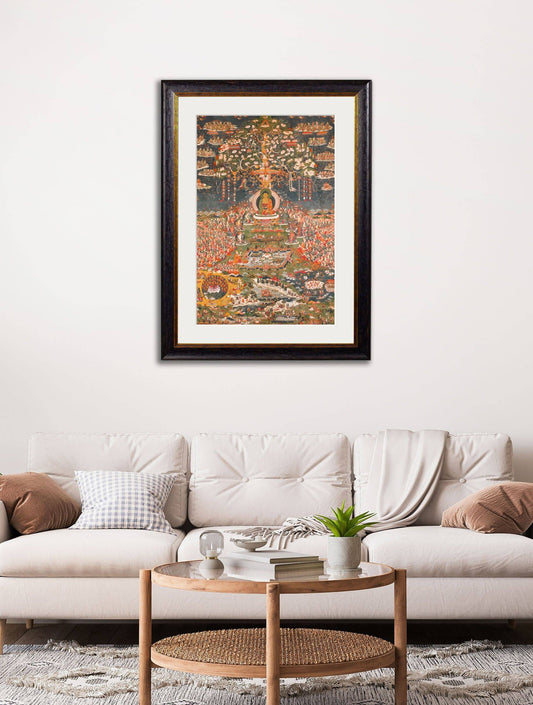 Buy c.1700 Buddha of the Western Pure Land framed print UK
