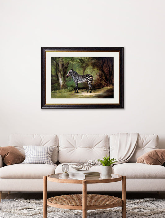 Buy c.1763 George Stubbs Zebra framed print UK
