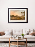 Buy c.1802 Lucnow River Goomty Landscape Print – Blythe Living