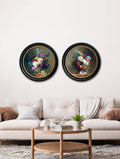 Buy c.1812 Still Life of Flowers Round framed print UK
