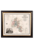 Buy c.1830 Map of Yorkshire Digitally Restored in Oxford Frame