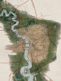 Buy c.1834 Thames River Panorama in Sustainable Wood Oxford Slim Frame
