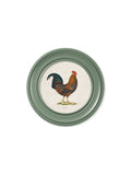 Buy c.1838 Junglefowl in Round Frames Green framed wall art UK
